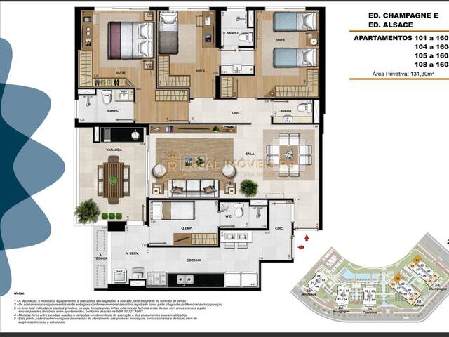 #Real1201 - Apartamento para Venda em Rio de Janeiro - RJ