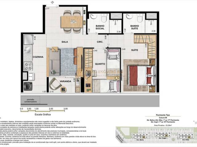 #Real1238 - Apartamento para Venda em Rio de Janeiro - RJ