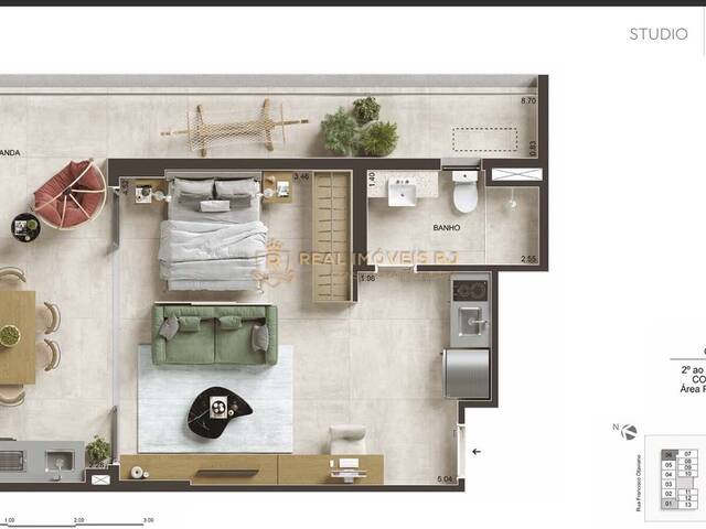#Real1718 - Apartamento para Venda em Rio de Janeiro - RJ