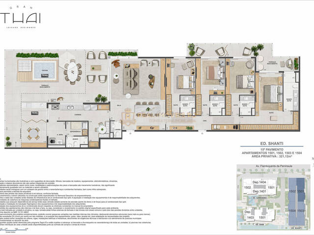 #1888WB - Apartamento para Venda em Rio de Janeiro - RJ