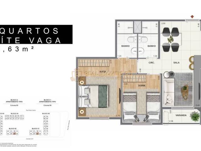 #Real1413 - Apartamento para Venda em Rio de Janeiro - RJ