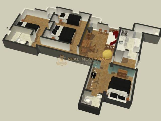 #Real2776 - Apartamento para Venda em Rio de Janeiro - RJ