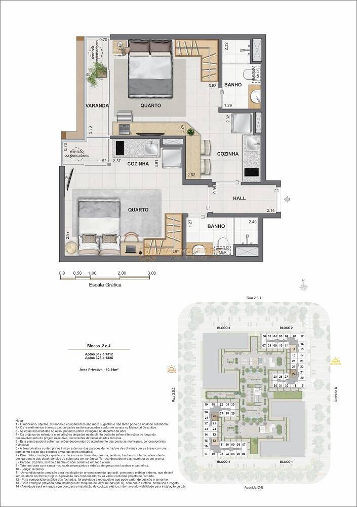 Apartamento, 2 quartos, 41 m² - Foto 3