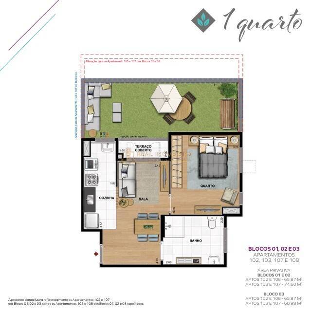 Apartamento, 1 quarto, 65 m² - Foto 15