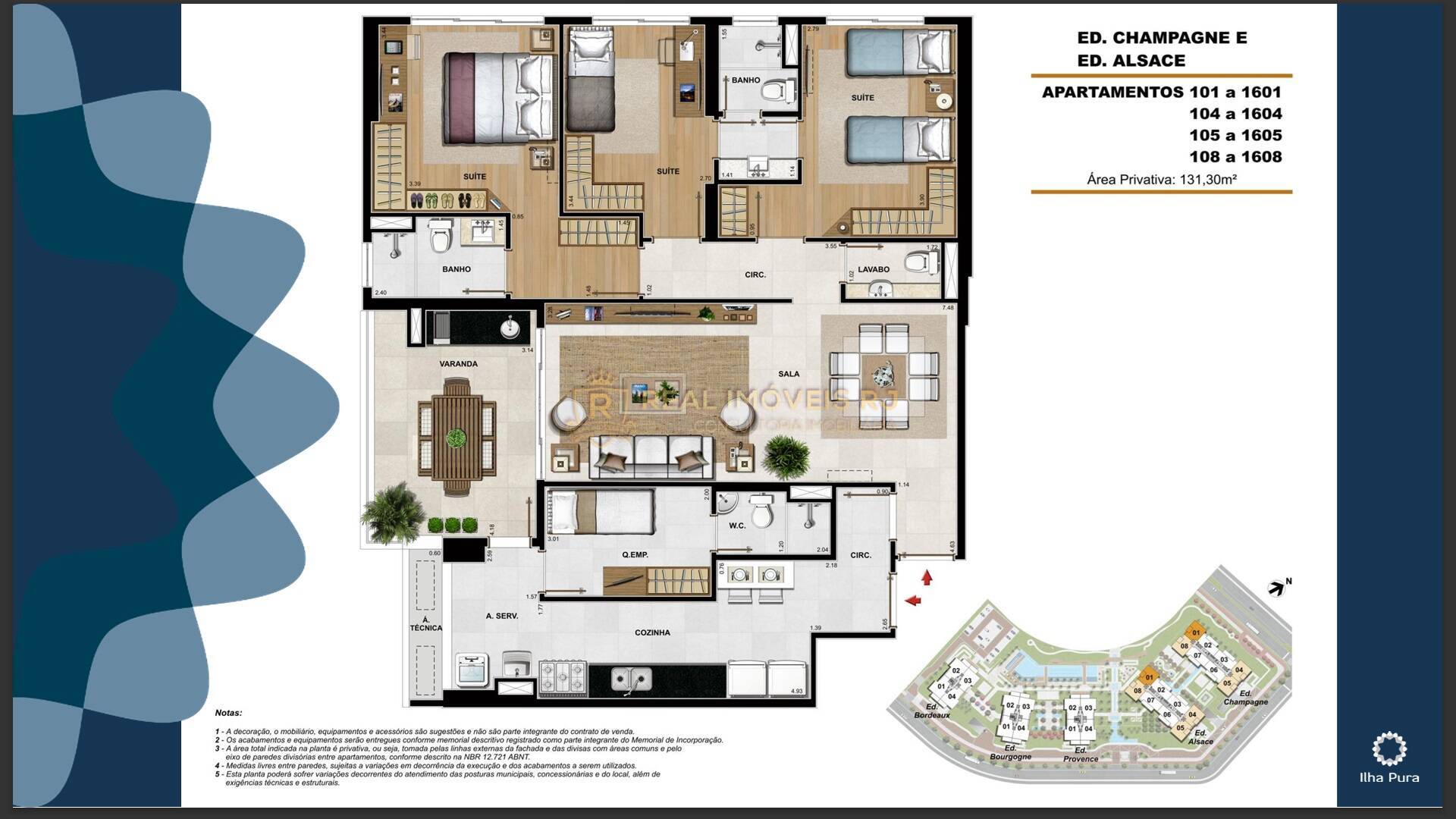 Apartamento, 3 quartos, 131 m² - Foto 38