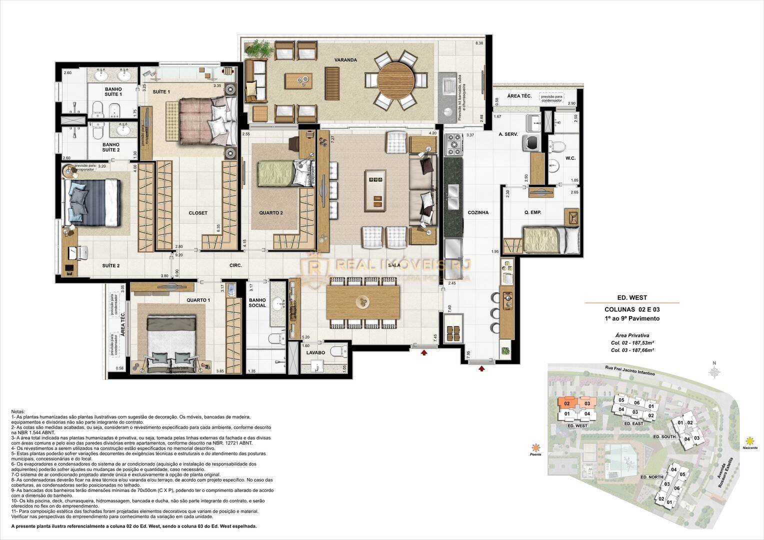 Apartamento, 4 quartos, 186 m² - Foto 2
