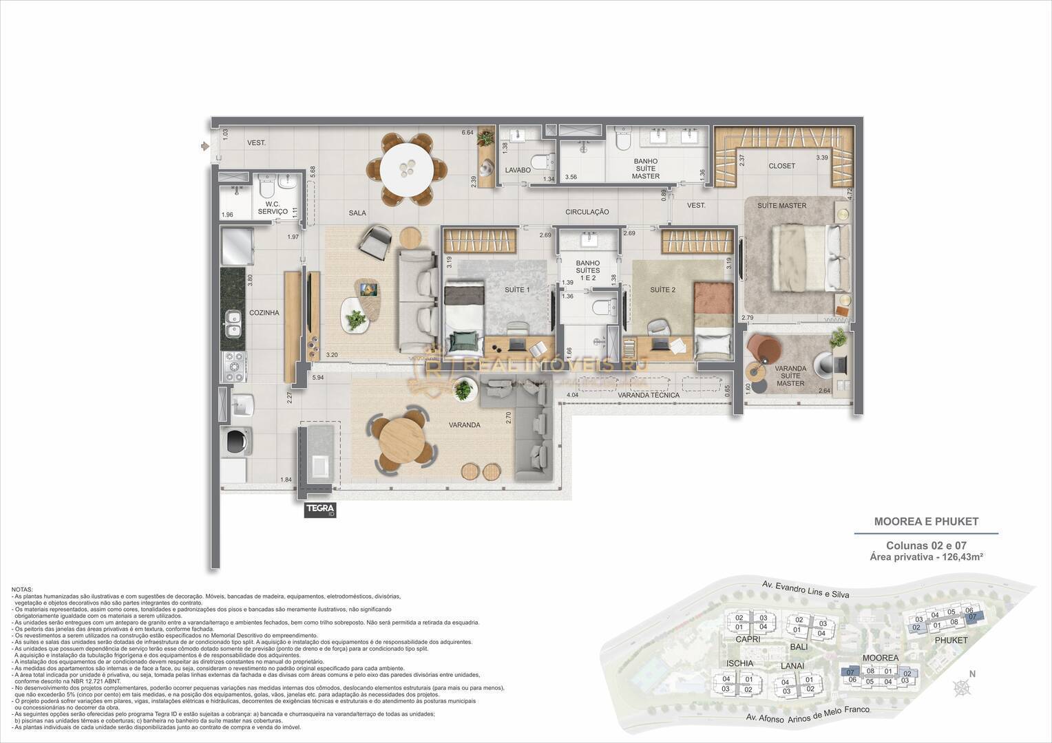 Apartamento, 3 quartos, 124 m² - Foto 39