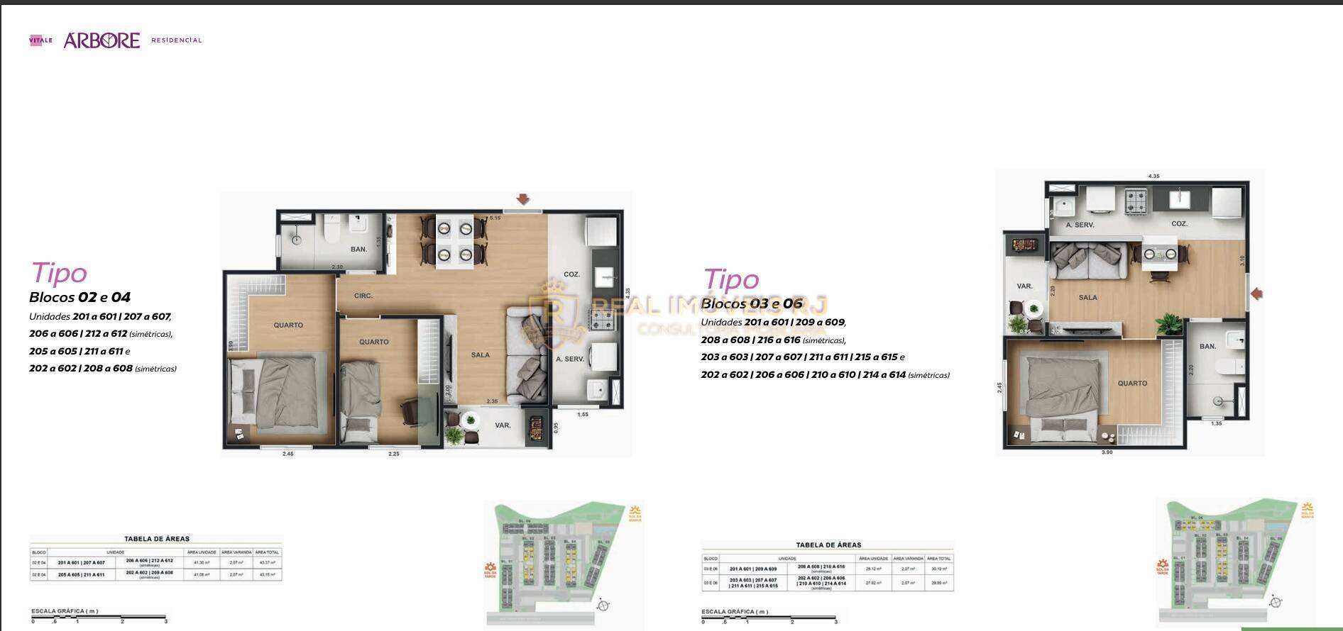 Apartamento, 2 quartos, 42 m² - Foto 24