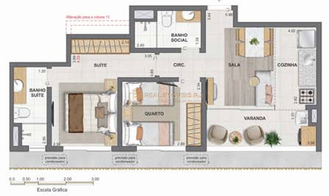 Apartamento, 2 quartos, 52 m² - Foto 5