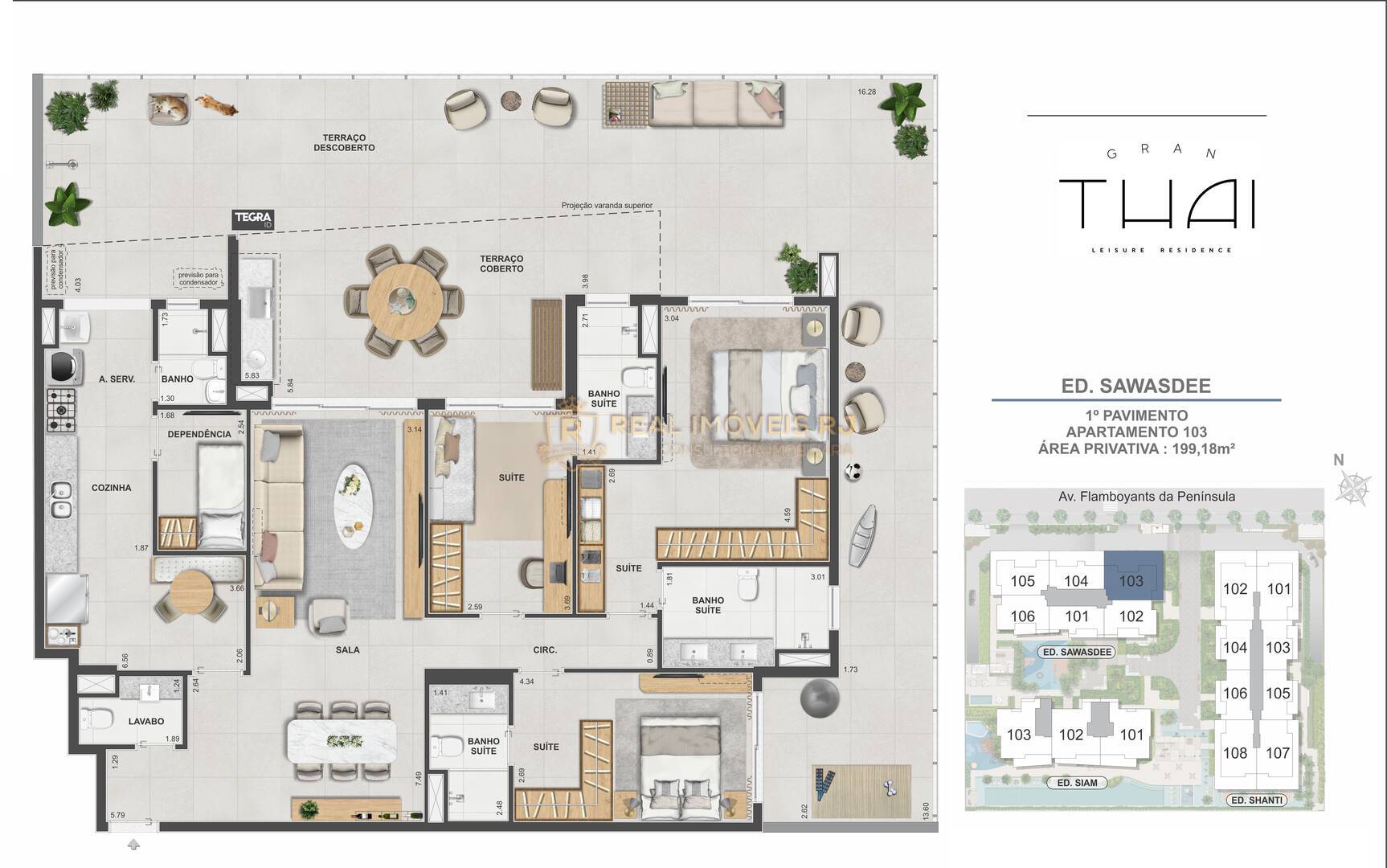 Apartamento, 4 quartos, 200 m² - Foto 2