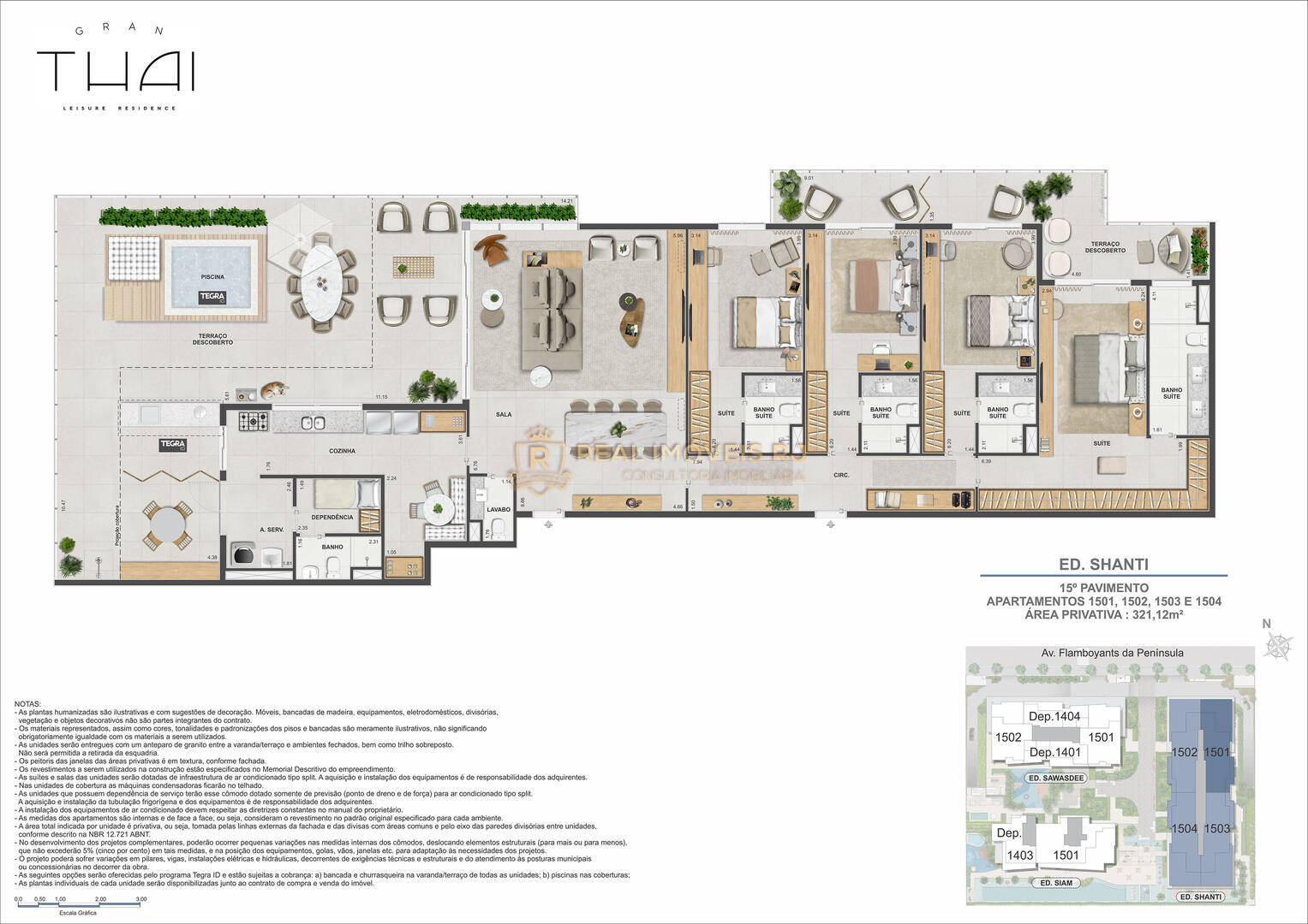 Apartamento, 5 quartos, 321 m² - Foto 2