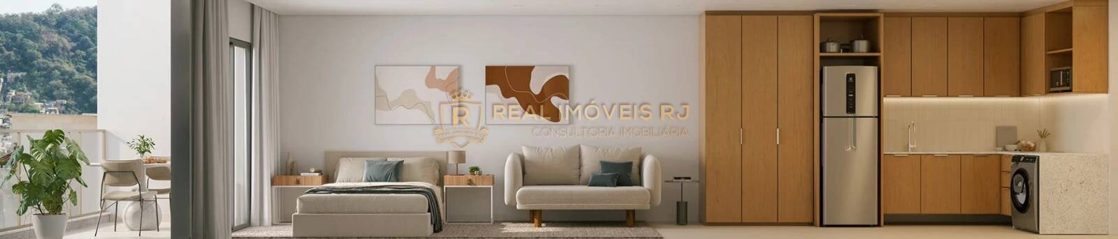 Apartamento, 1 quarto, 35 m² - Foto 1