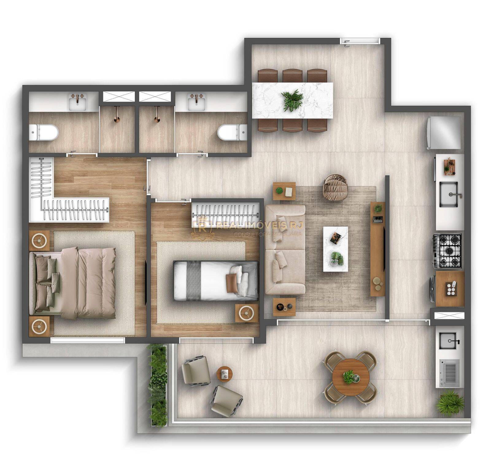 Apartamento, 2 quartos - Foto 24