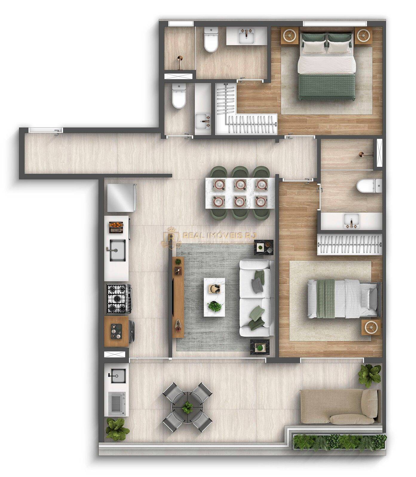 Apartamento, 2 quartos - Foto 26